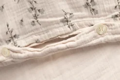 Bed Sets^Garbo&Friends bell Muslin bed set baby, 70x80 cm/28x35 cm Blue