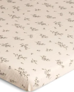 Bed Sheets^Garbo&Friends Bluebell Muslin fitted sheet, 90x200x30 cm Multi