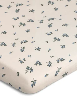 Bed Sheets^Garbo&Friends Blueberry Muslin fitted sheet, 180x200x30 cm Beige
