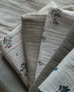 Baby Blankets|Cotton Blankets & Throws^Garbo&Friends Blueberry Muslin small blanket 2 pieces, 60x60 cm Multi
