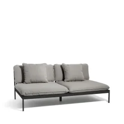 Garden Sofas & Garden Benches|Outdoor Lounge Furniture^Skargaarden Bönan modular sofa, Fiord 551 , 2-seat, d. grey aluminium frame Beige
