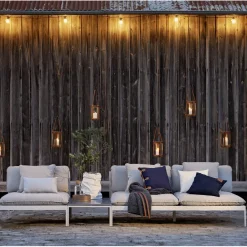 Sale Skargaarden Bönan modular sofa, Sunbrella Ashe light , 1-seat, l. aluminium frame Grey