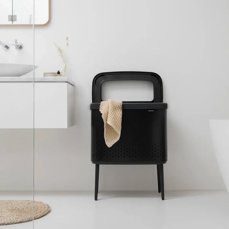 Laundry Baskets^Brabantia Bo laundry basket 60 L, matte Black