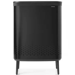 Laundry Baskets^Brabantia Bo laundry basket high 2x45 L, matte Black
