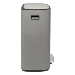 Pedal Bins|Pedal Bins^Brabantia Bo pedal bin 60 L, Mineral concrete Grey