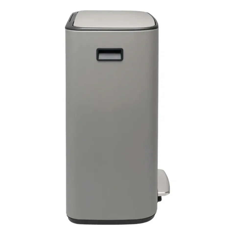 Pedal Bins|Pedal Bins^Brabantia Bo pedal bin 60 L, Mineral concrete Grey