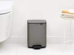Brabantia Bo pedal bin 4 L, Platinum Grey