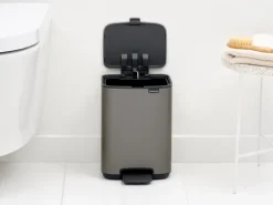Brabantia Bo pedal bin 4 L, Platinum Grey