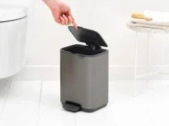 Brabantia Bo pedal bin 4 L, Platinum Grey
