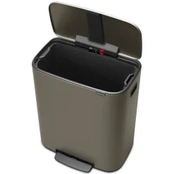 Best Brabantia Bo pedal bin 60 L, Platinum Grey