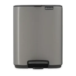 Brabantia Bo pedal bin 7 L, Platinum Grey