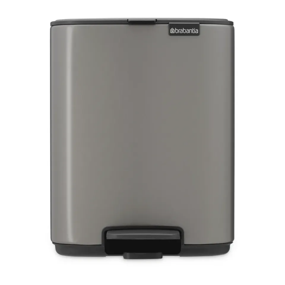 Brabantia Bo pedal bin 7 L, Platinum Grey