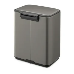 Brabantia Bo pedal bin 7 L, Platinum Grey