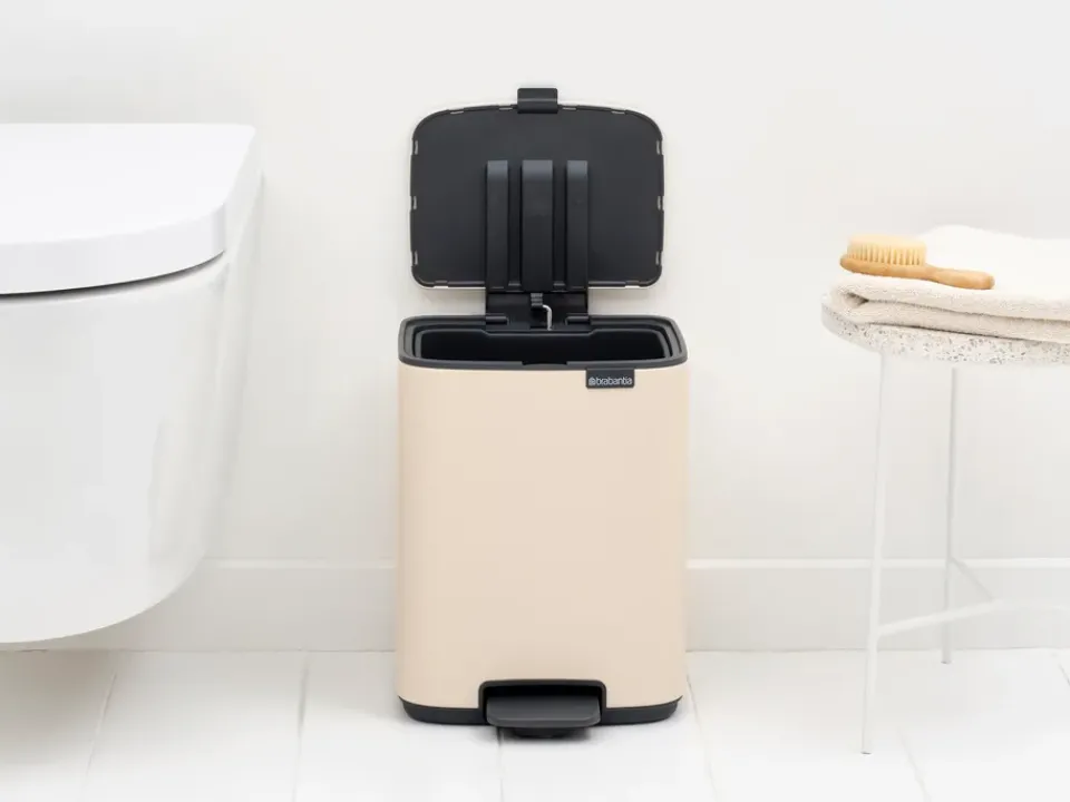 Pedal Bins|Pedal Bins^Brabantia Bo pedal bin 7 L, Soft Beige