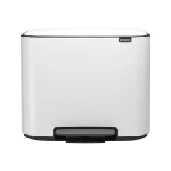New Brabantia Bo pedal bin 11+23 l, White