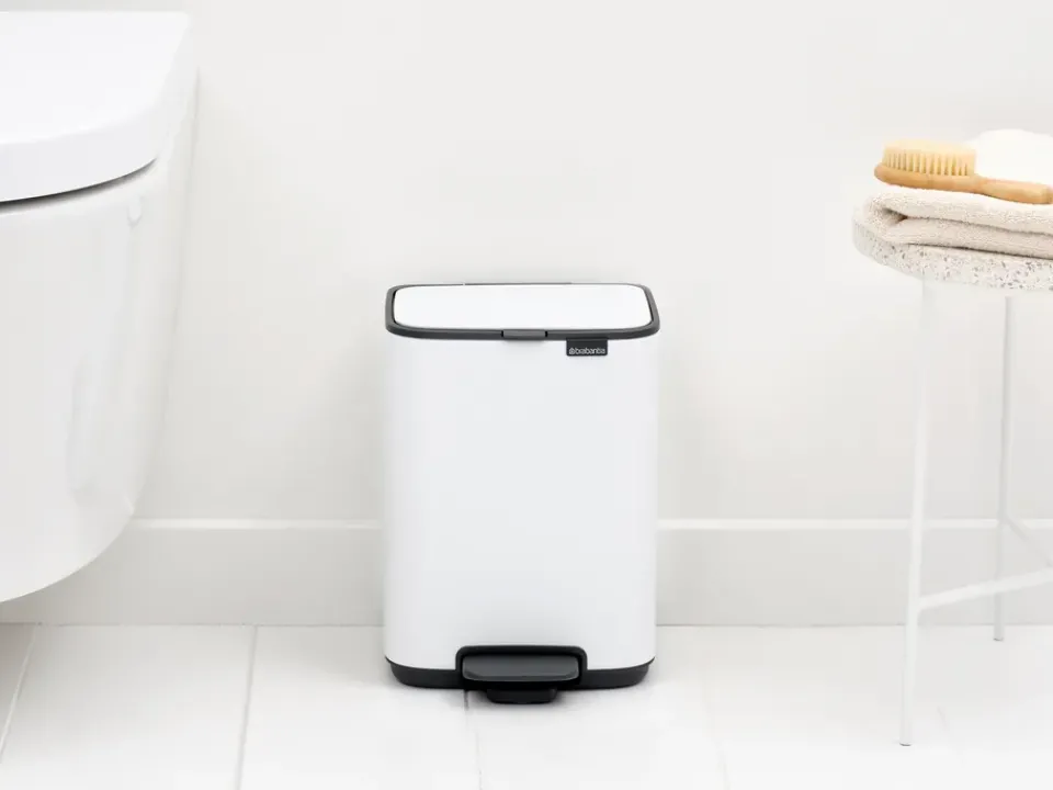 Pedal Bins|Pedal Bins^Brabantia Bo pedal bin 4 L, White