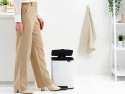 Brabantia Bo pedal bin 12 L, White