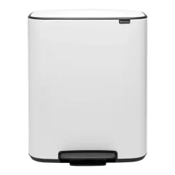 Pedal Bins|Pedal Bins^Brabantia Bo pedal bin 2x30 L, White