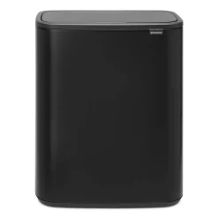 Waste Paper Baskets & Bins^Brabantia Bo touch bin 60 L, Matte Black