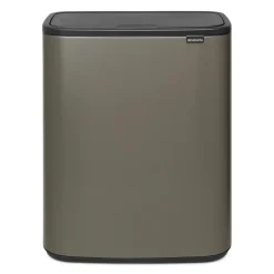 Outlet Brabantia Bo touch bin 60 L, Platinum Grey