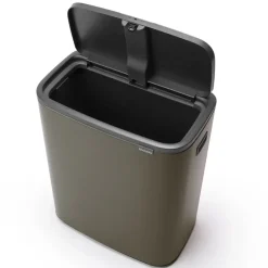 Outlet Brabantia Bo touch bin 60 L, Platinum Grey