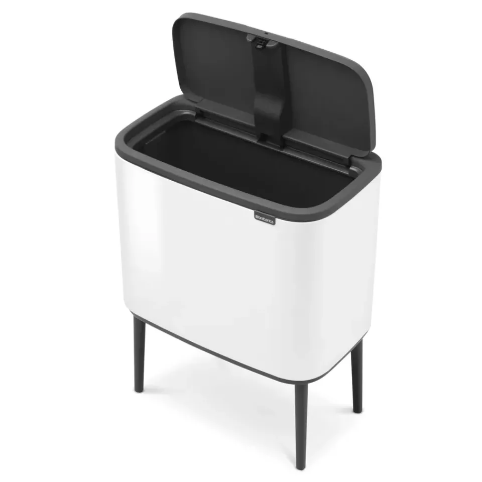 Pedal Bins|Pedal Bins^Brabantia Bo touch bin 36 litre, White