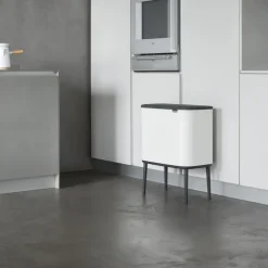 Pedal Bins|Pedal Bins^Brabantia Bo touch bin 36 litre, White