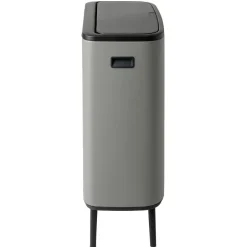 Sale Brabantia Bo touch bin high 2x30 L, Mineral concrete Grey