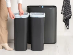 Sale Brabantia Bo touch bin 2x30 L, Confident Grey