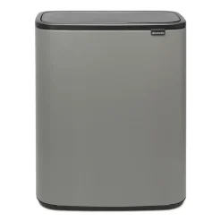 Brabantia Bo touch bin 2x30 L, Mineral concrete Grey