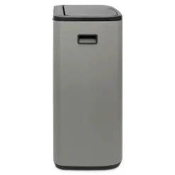 Brabantia Bo touch bin 2x30 L, Mineral concrete Grey