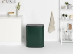 Brabantia Bo touch bin 2x30 L, Pine Green