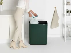 Brabantia Bo touch bin 2x30 L, Pine Green
