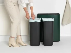 Brabantia Bo touch bin 2x30 L, Pine Green