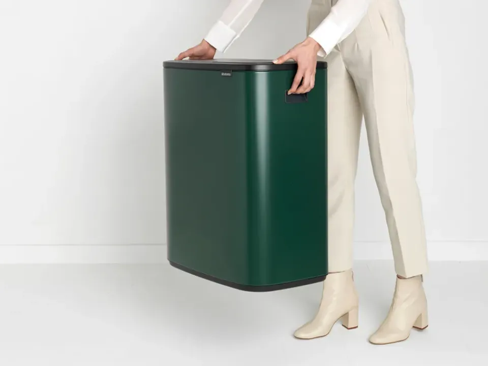 Brabantia Bo touch bin 2x30 L, Pine Green