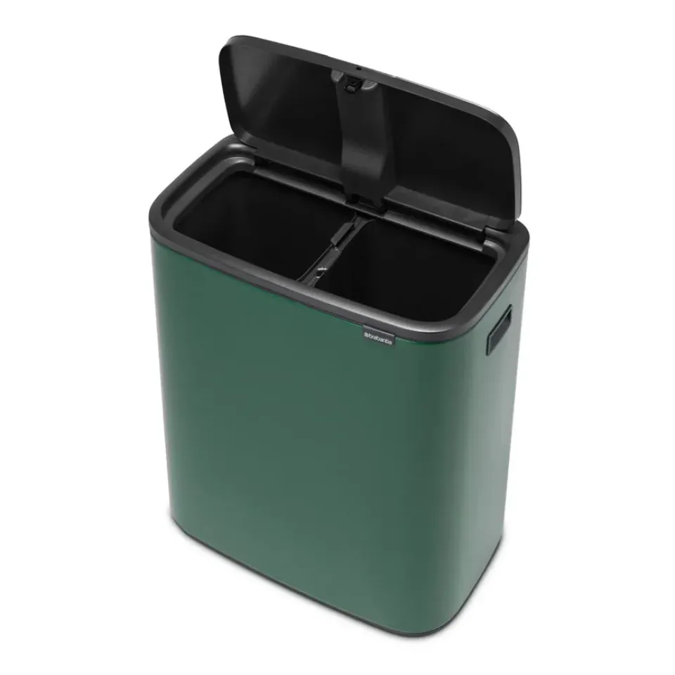 Brabantia Bo touch bin 2x30 L, Pine Green
