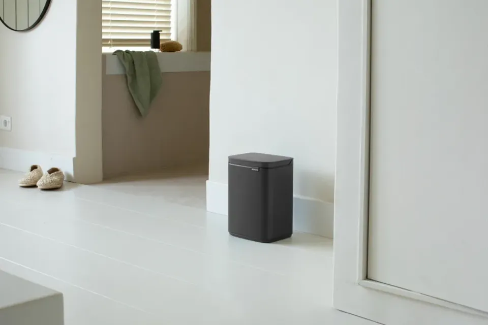 Pedal Bins|Pedal Bins^Brabantia Bo waste bin 4 L, Mineral infinite Grey