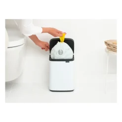 Pedal Bins|Pedal Bins^Brabantia Bo waste bin 4 L, White