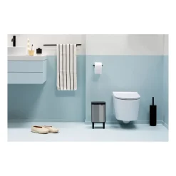 Pedal Bins|Pedal Bins^Brabantia Bo waste bin high 4 L, Brushed steel - matte Silver-coloured
