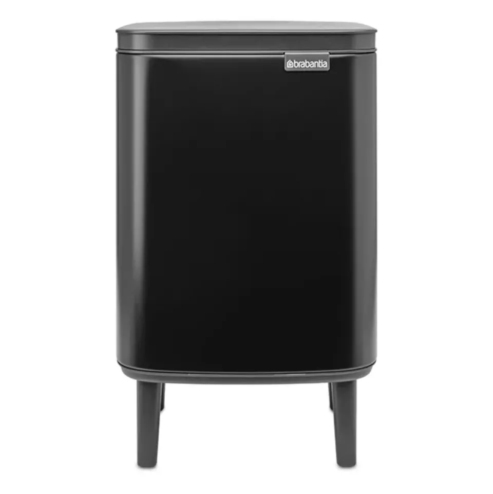 Clearance Brabantia Bo waste bin high 7 L, Matte Black