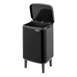 Clearance Brabantia Bo waste bin high 7 L, Matte Black