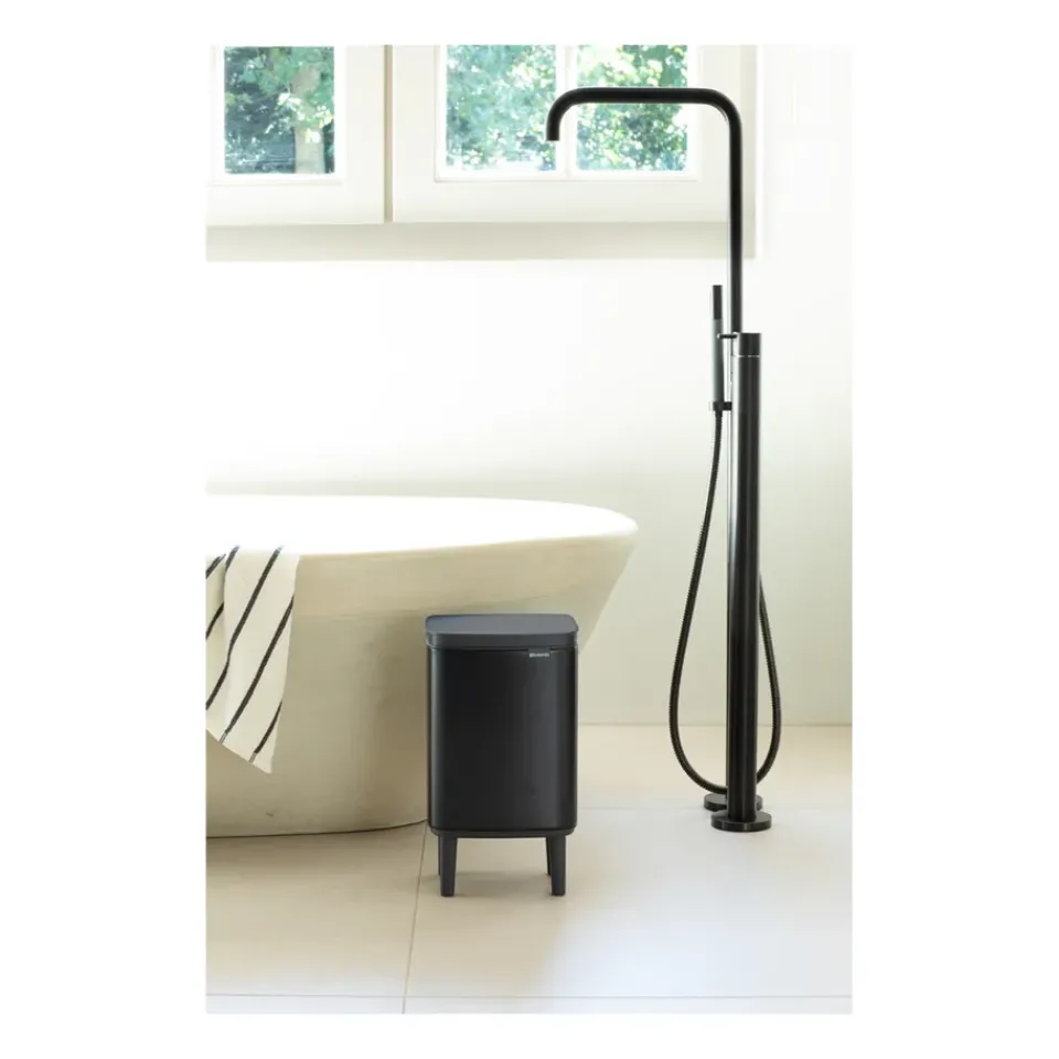 Clearance Brabantia Bo waste bin high 7 L, Matte Black