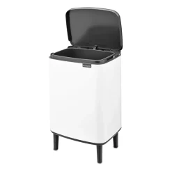 Sale Brabantia Bo waste bin high 12 L, White