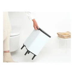 Sale Brabantia Bo waste bin high 12 L, White