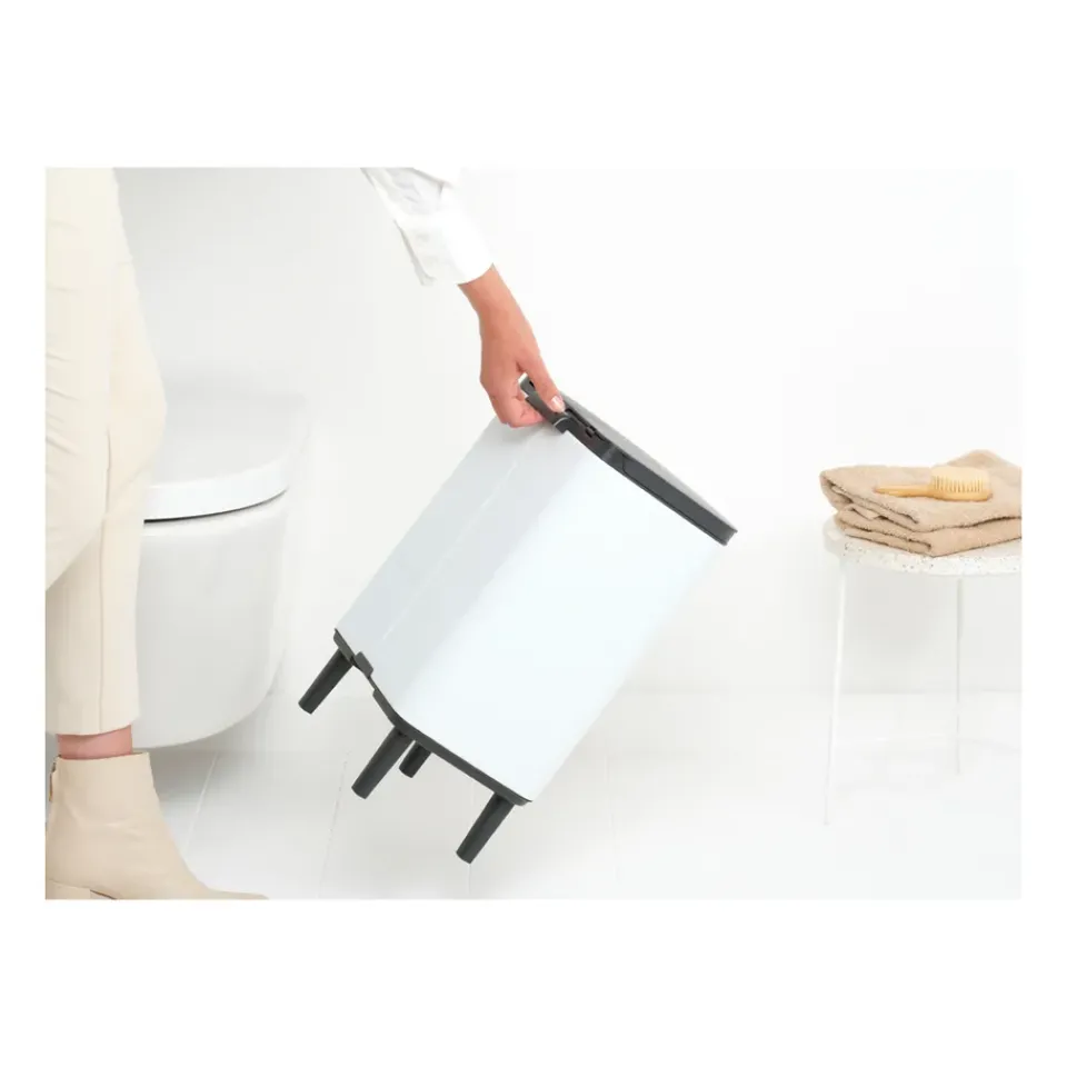 Sale Brabantia Bo waste bin high 12 L, White
