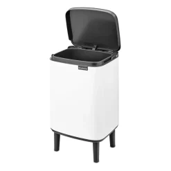 Pedal Bins|Pedal Bins^Brabantia Bo waste bin high 7 L, White