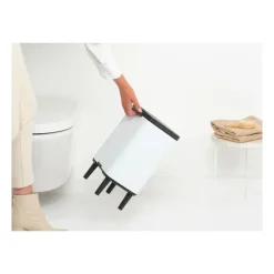 Pedal Bins|Pedal Bins^Brabantia Bo waste bin high 7 L, White