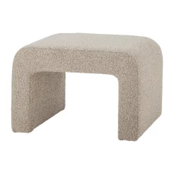 Clearance Bloomingville Bobbie stool 70x40x45 cm, Natural Beige