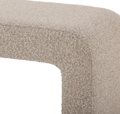 Clearance Bloomingville Bobbie stool 70x40x45 cm, Natural Beige