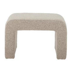 Clearance Bloomingville Bobbie stool 70x40x45 cm, Natural Beige